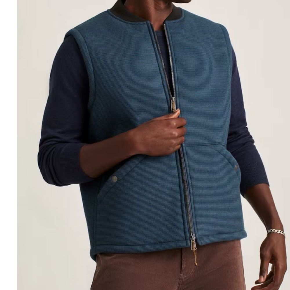 Bonobos Fleece lined Vest - L - EUC